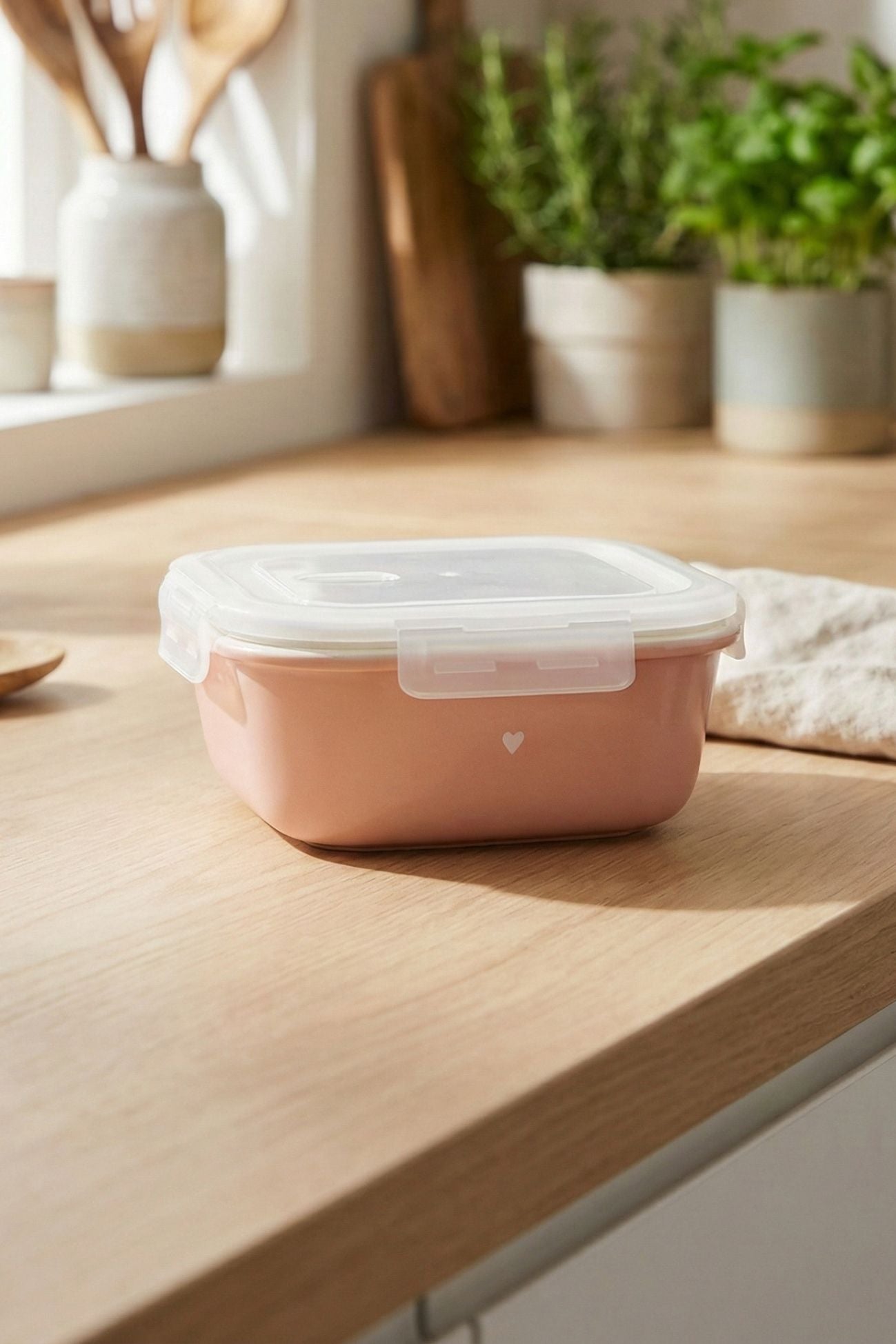 Demetra Rosa Contenitore Frigo