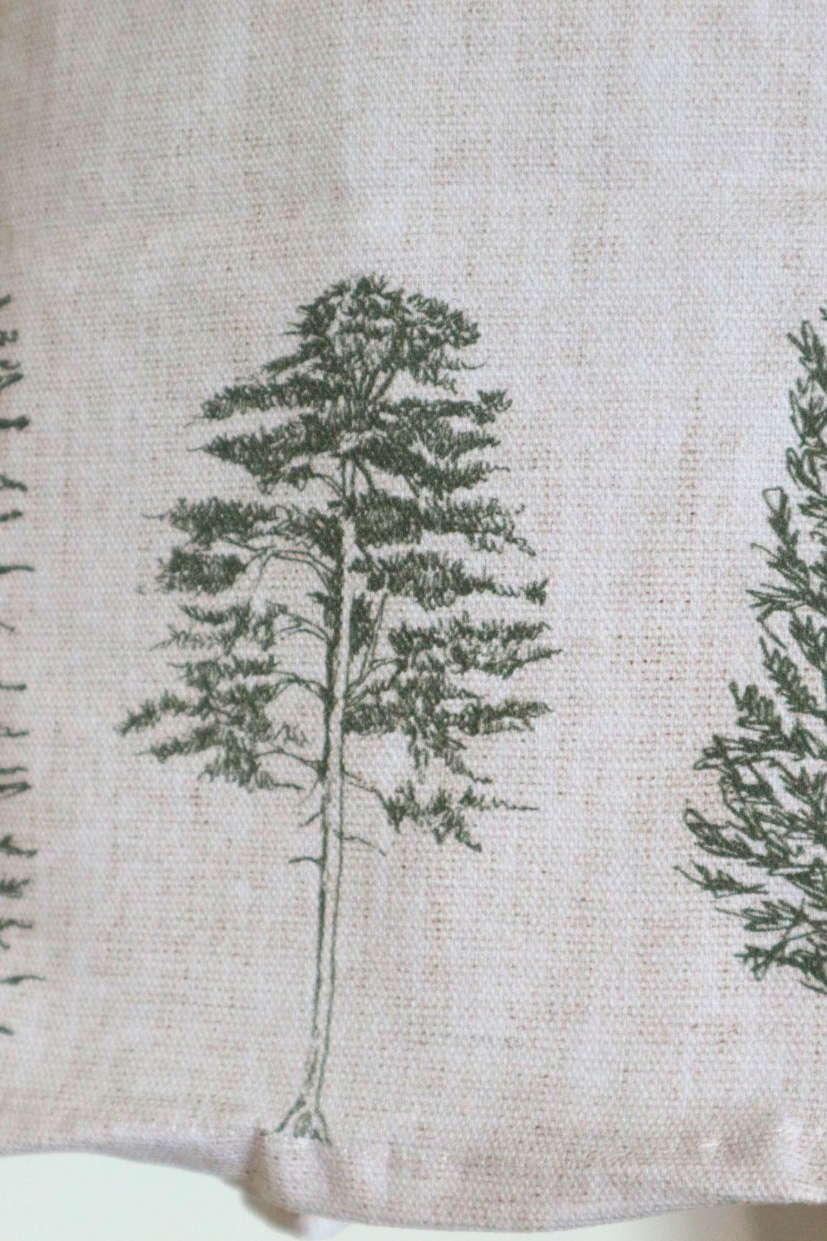 Natural Pine Trees Runner