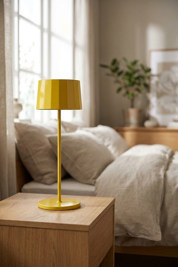 Twiggy Less Lampada Da Tavolo Giallo