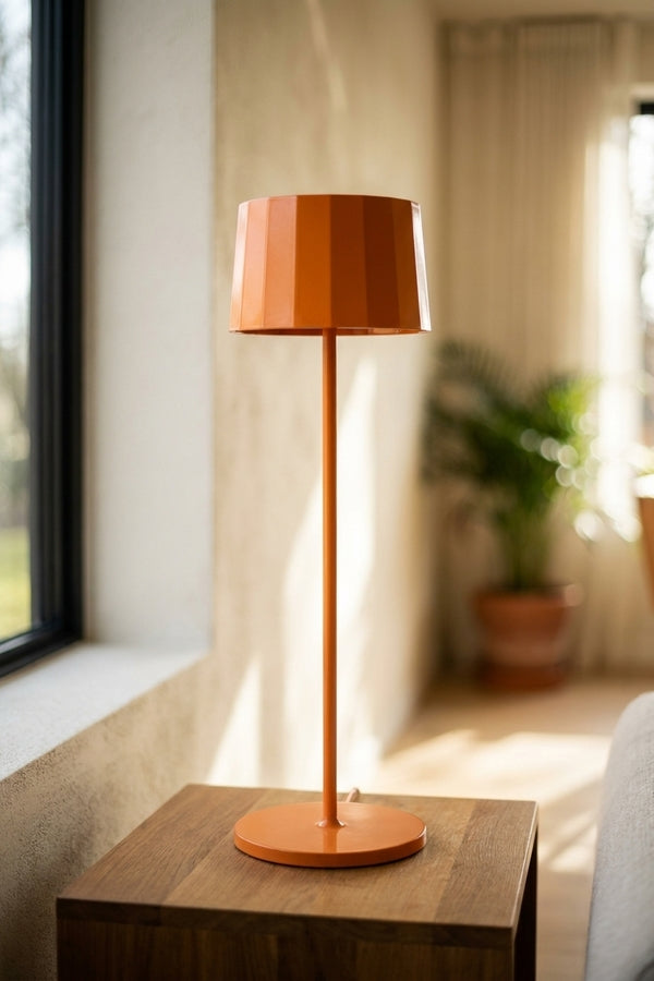 Twiggy Less Lampada Da Tavolo Arancio