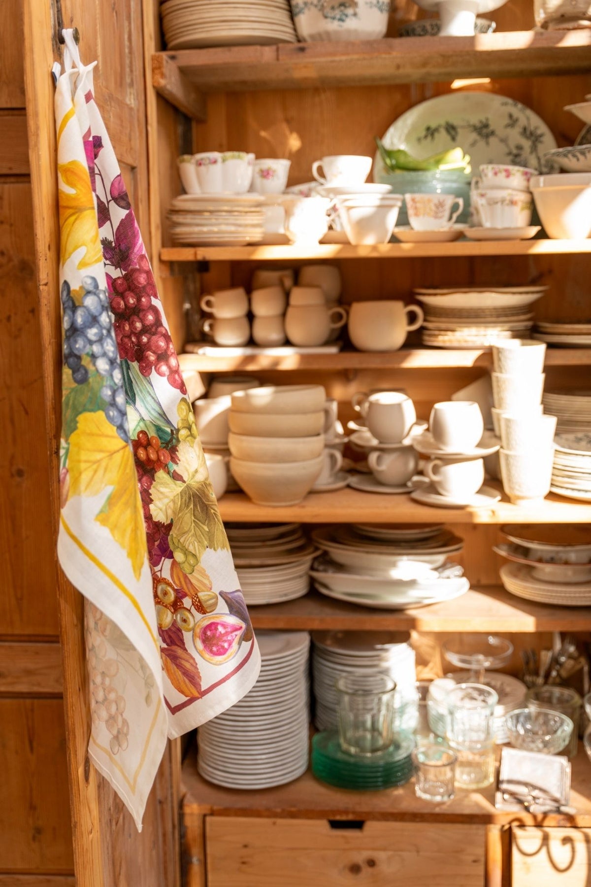 Vindemia Tea Towel Purple