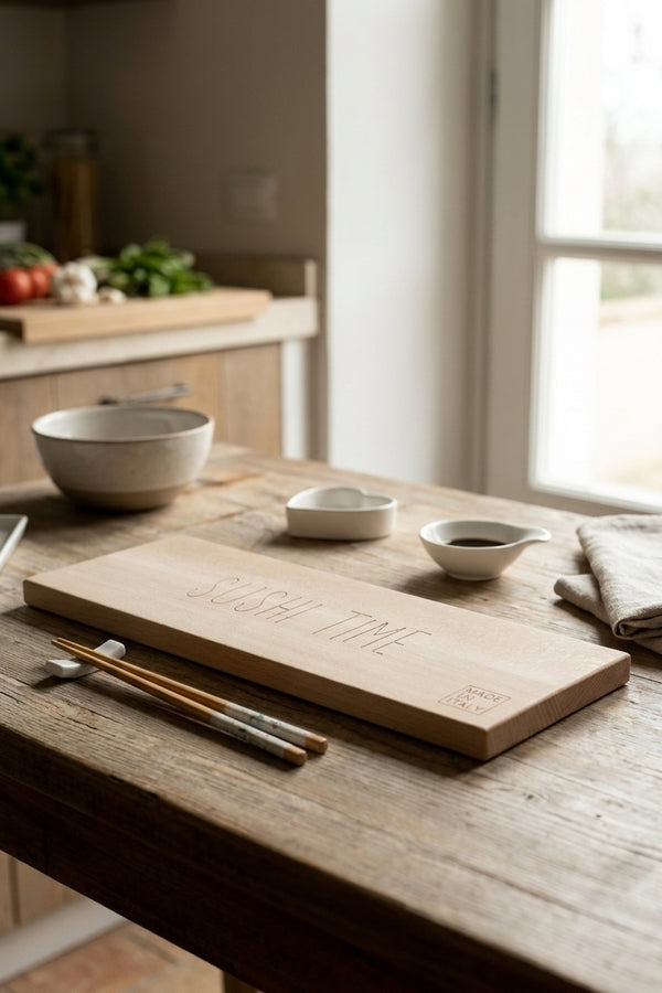 Firma Tagliere Legno Sushi