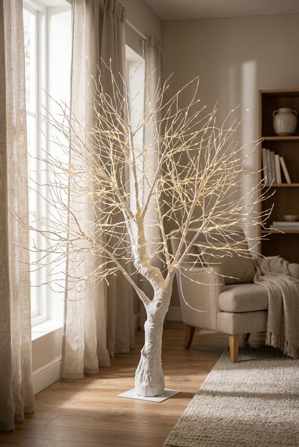 Melo LED Albero Luminoso Bianco