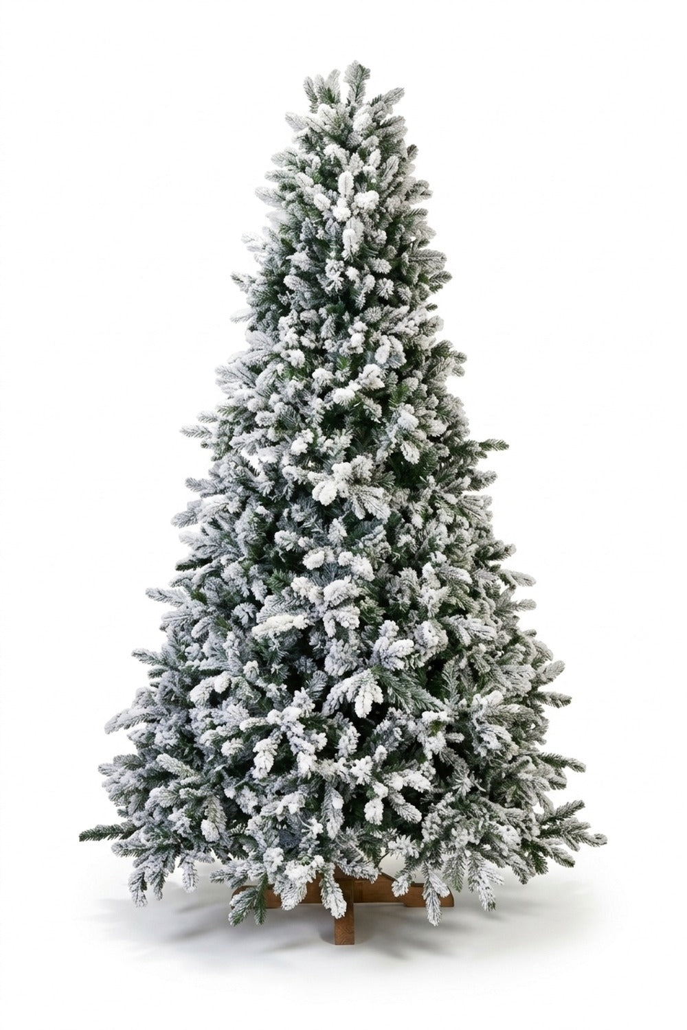 Pino Merano Innevato Albero di Natale senza Luci