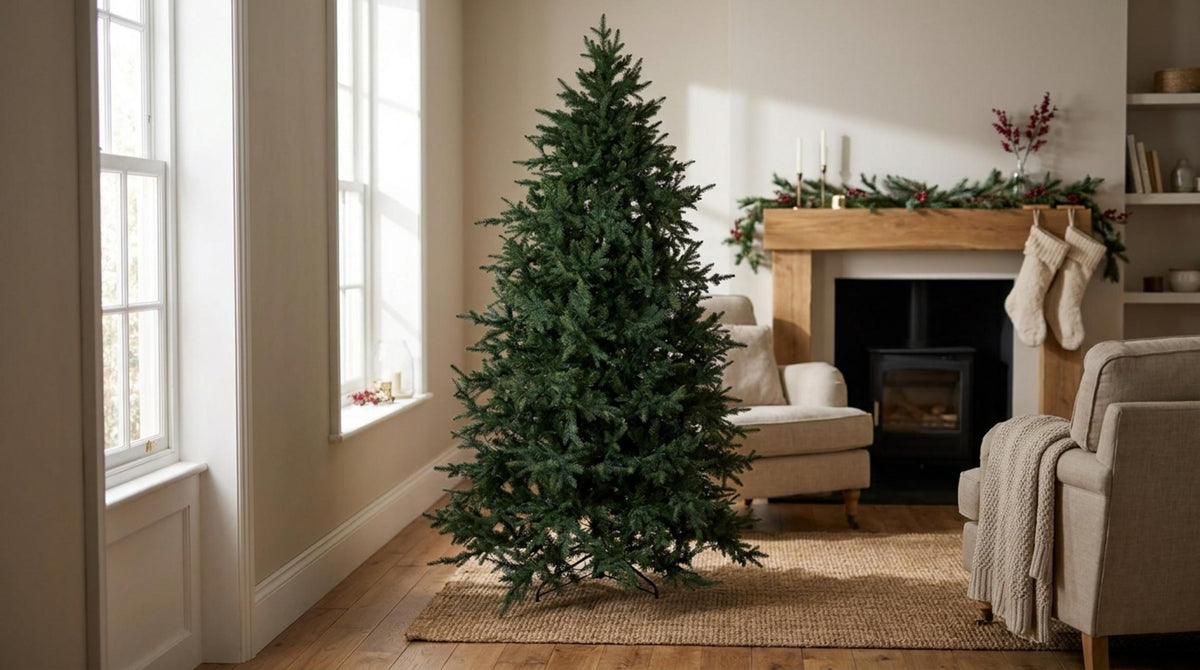 Pino Luxury Albero di Natale senza Luci - Orizzontale