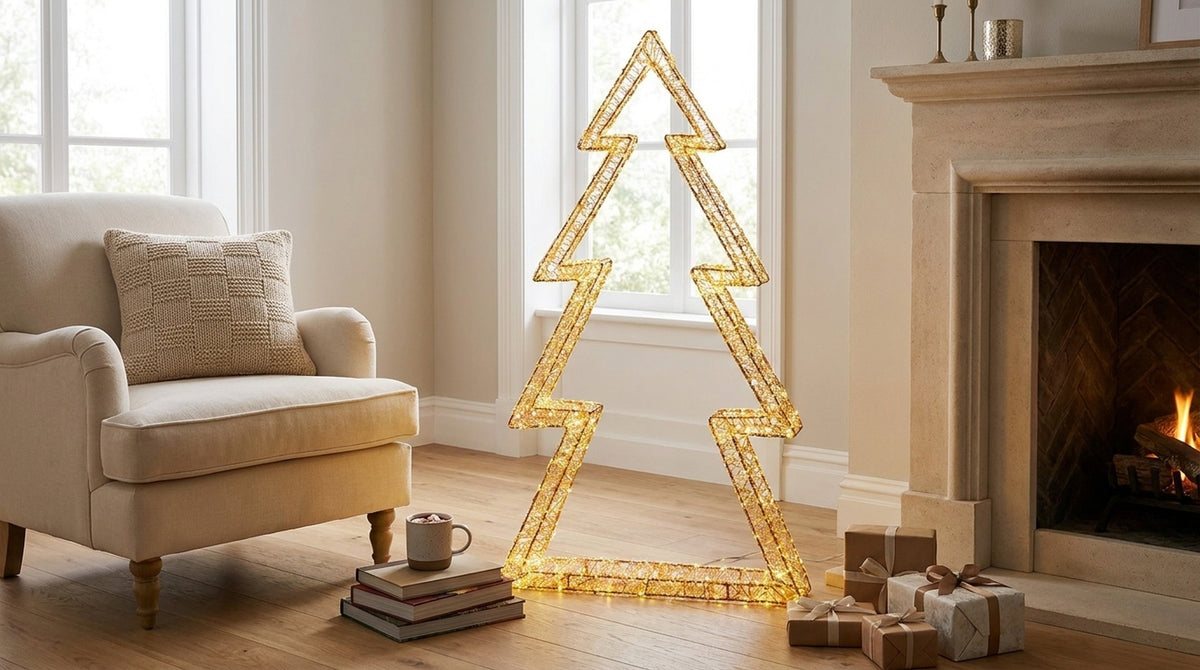 Pino Microled Albero Luminoso - Orizzontale