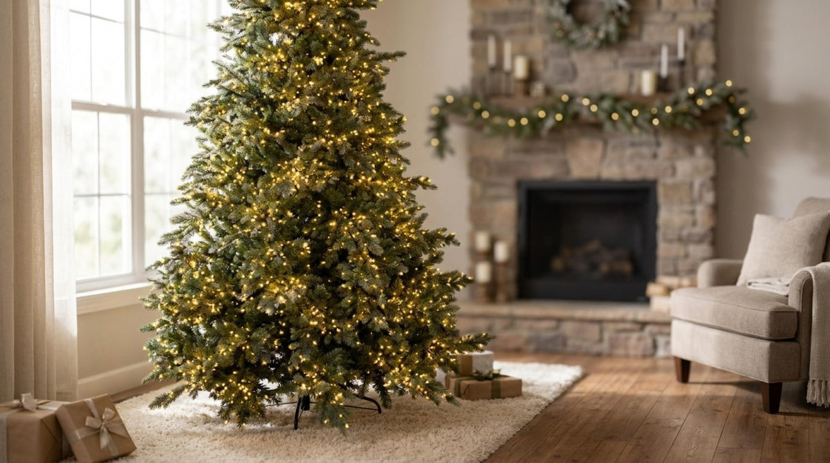 Pino Argentato Albero di Natale - Orizzontale