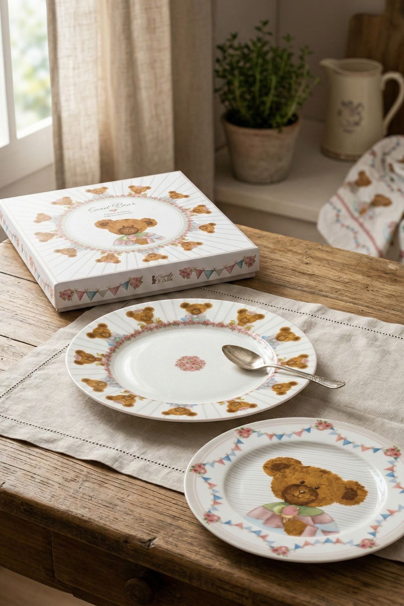 Sweet Bear Set 2 Piattini