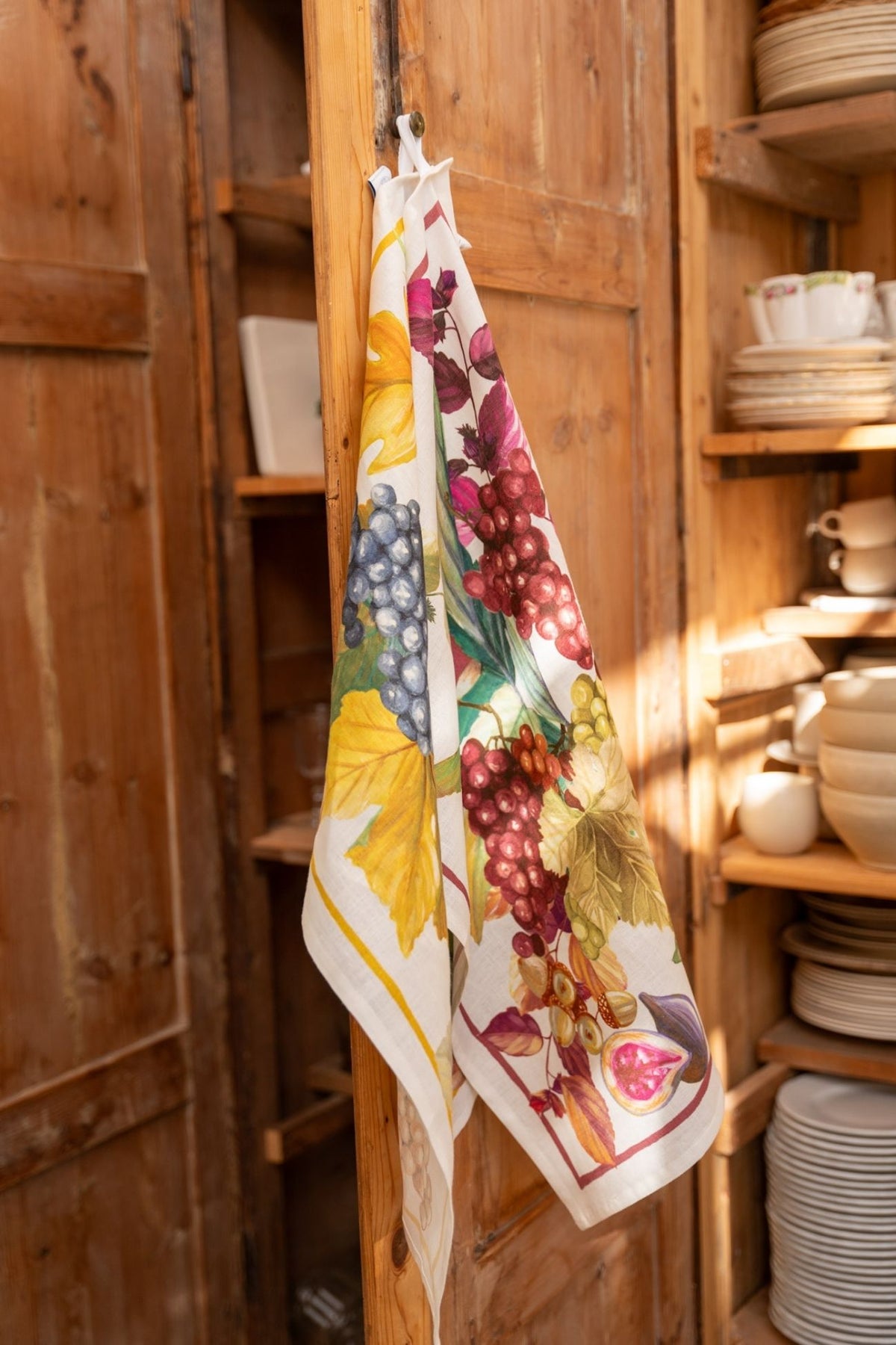 Vindemia Tea Towel Yellow