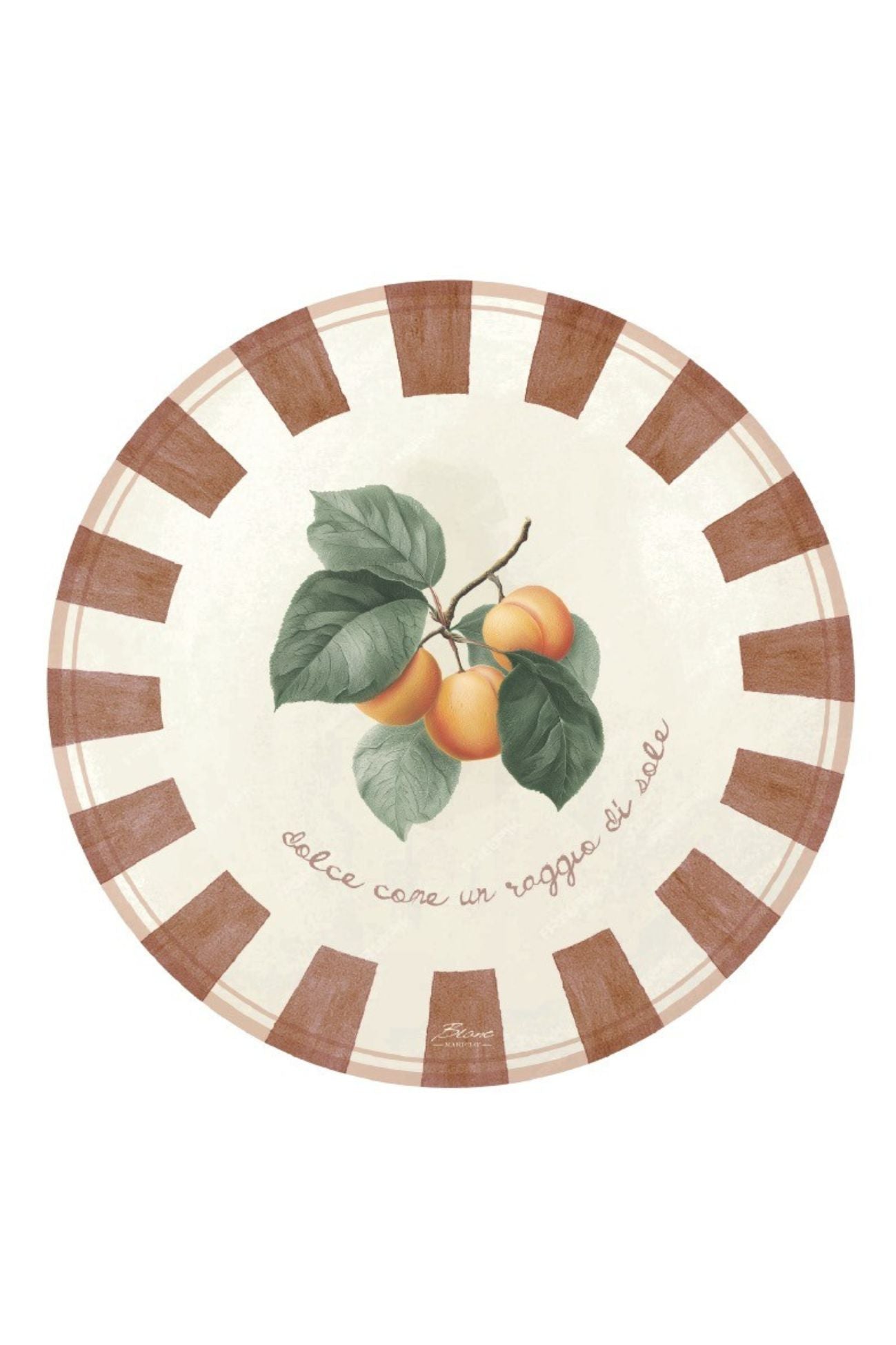 L'Orto Tovaglietta Vinile Albicocche