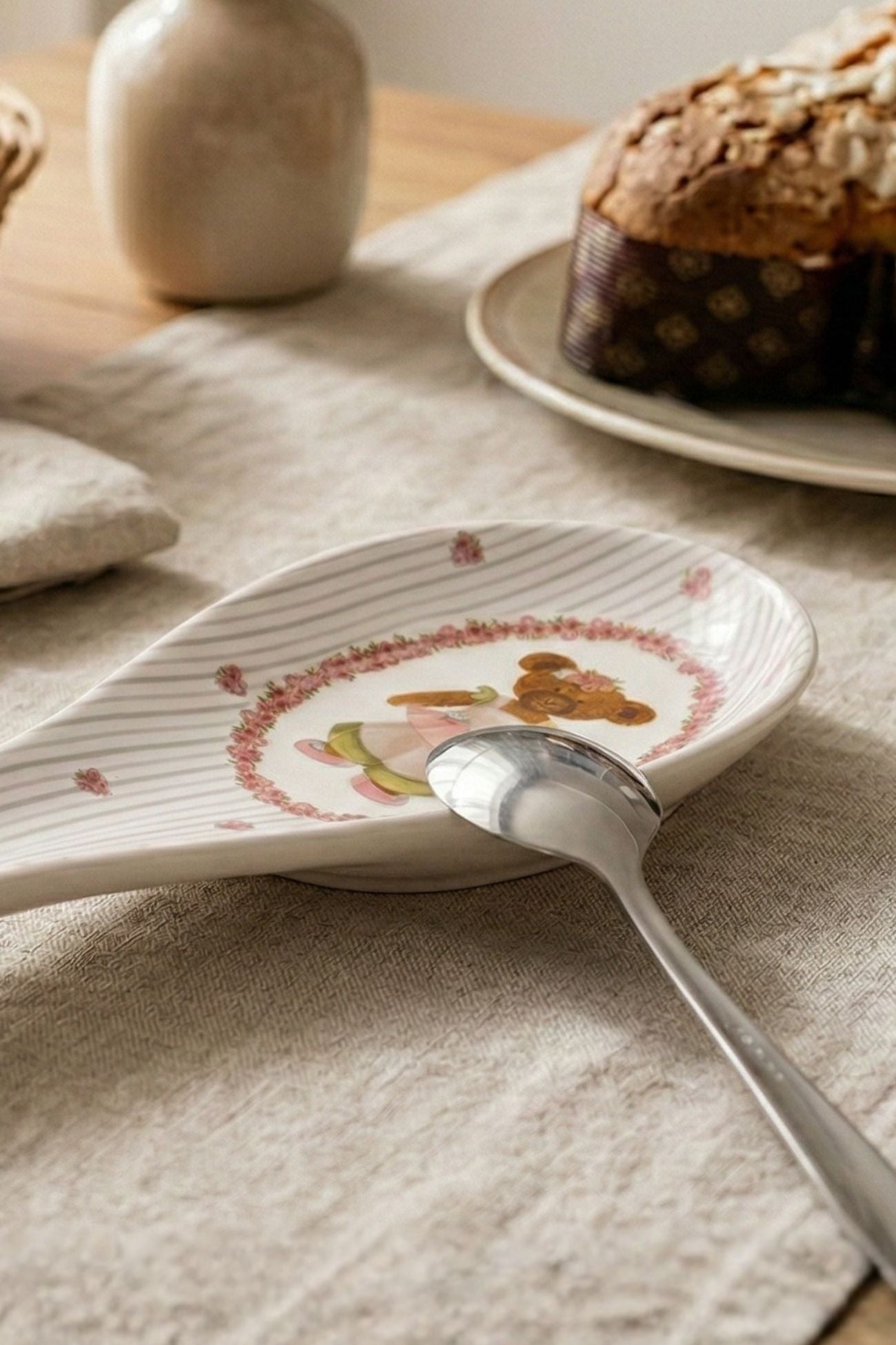 Sweet Bear Poggiamestolo Verde