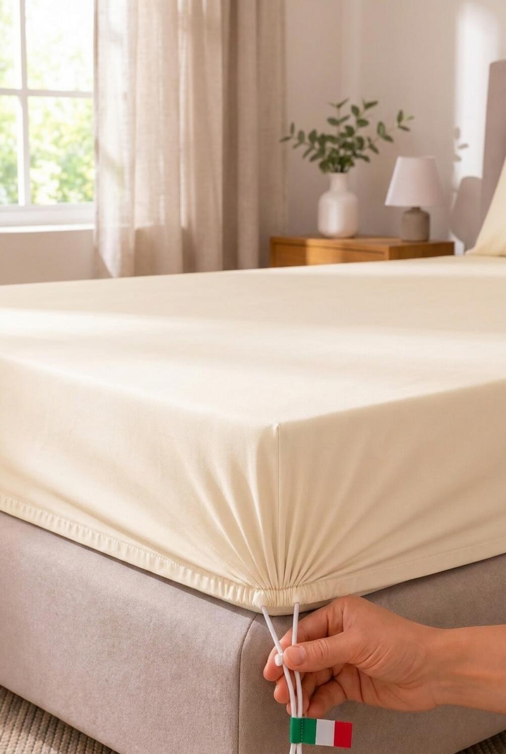 Diletto Lenzuolo Inferiore Panna 0000