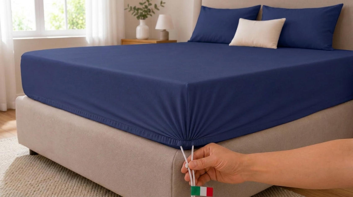 Diletto Lenzuolo Inferiore Indico Blue 3928 - Orizzontale