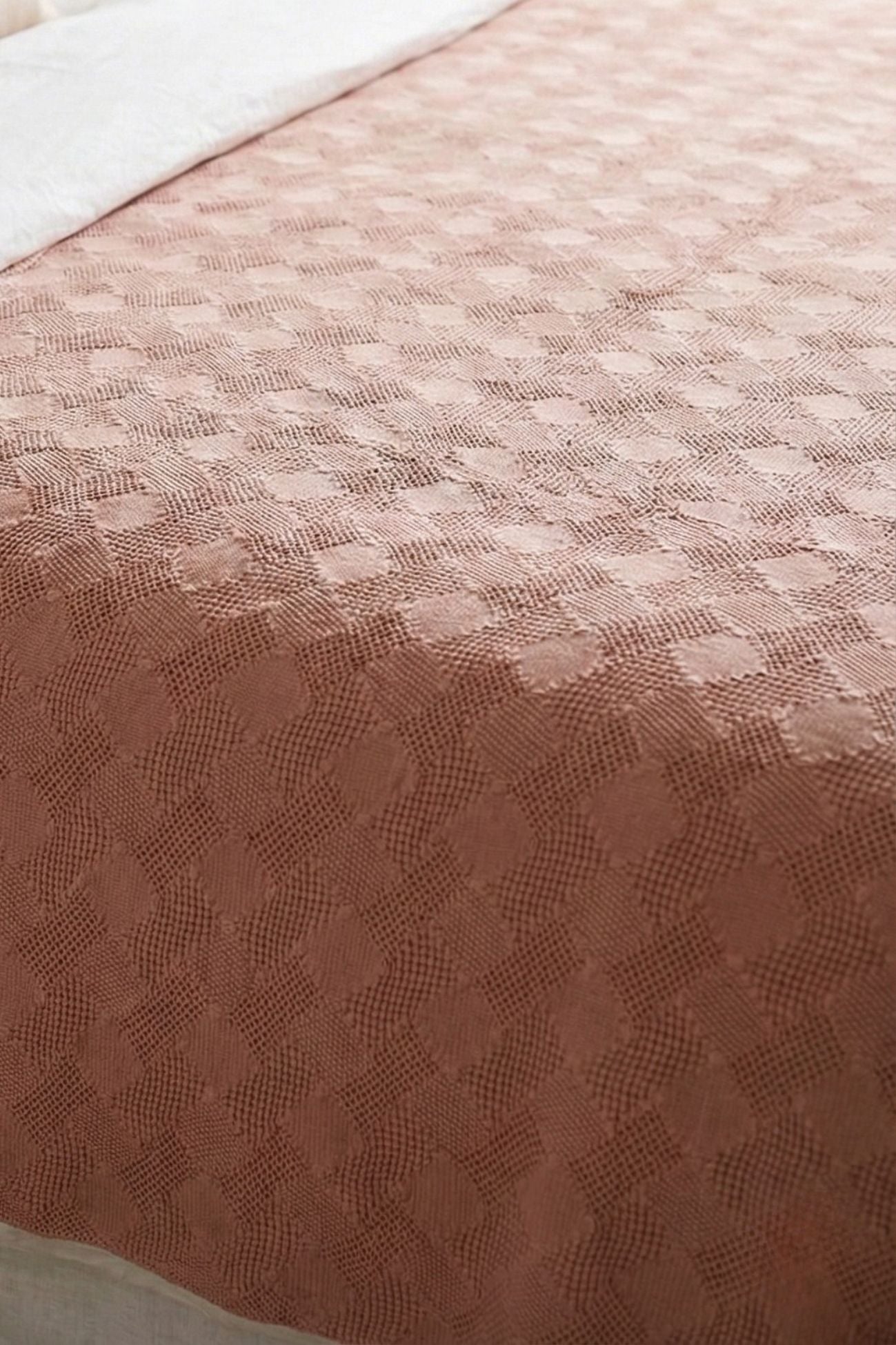 Mosaico Copriletto Rosa Antico