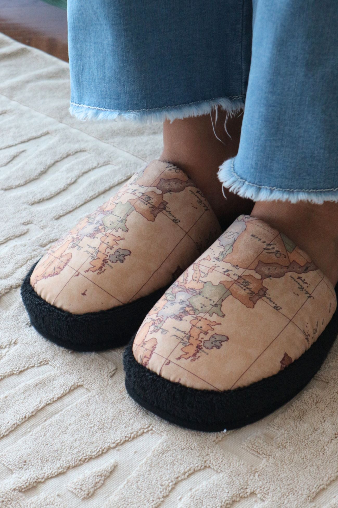 Geo Classic Pantofole Nere