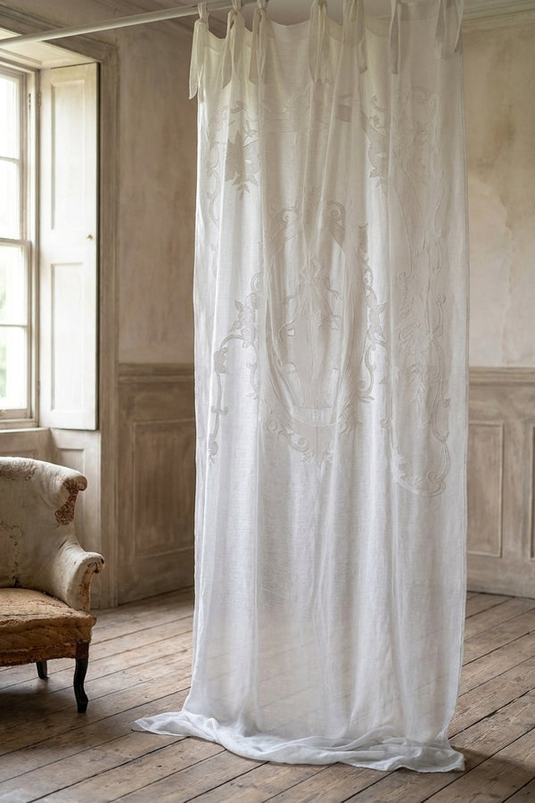Dentelle Tenda Grigio chiaro Modello 2