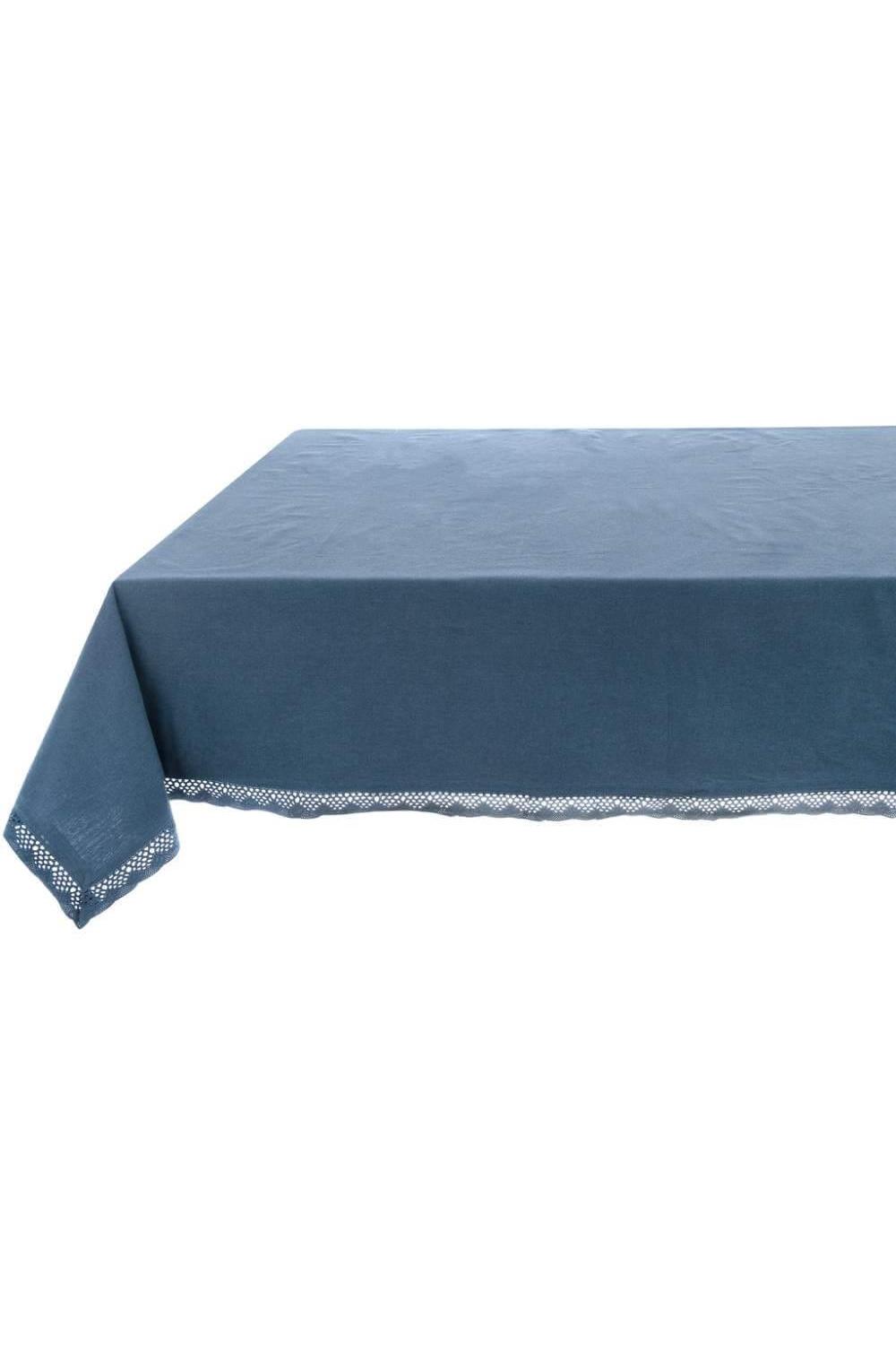 Infinity Tovaglia Pizzo Azzurro
