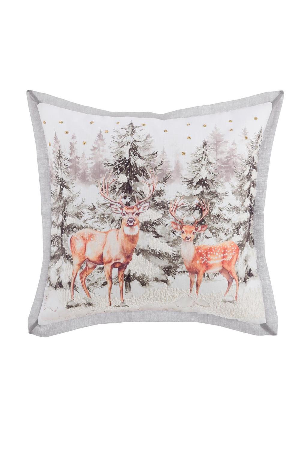 Winter Wonderland Cuscino Renne