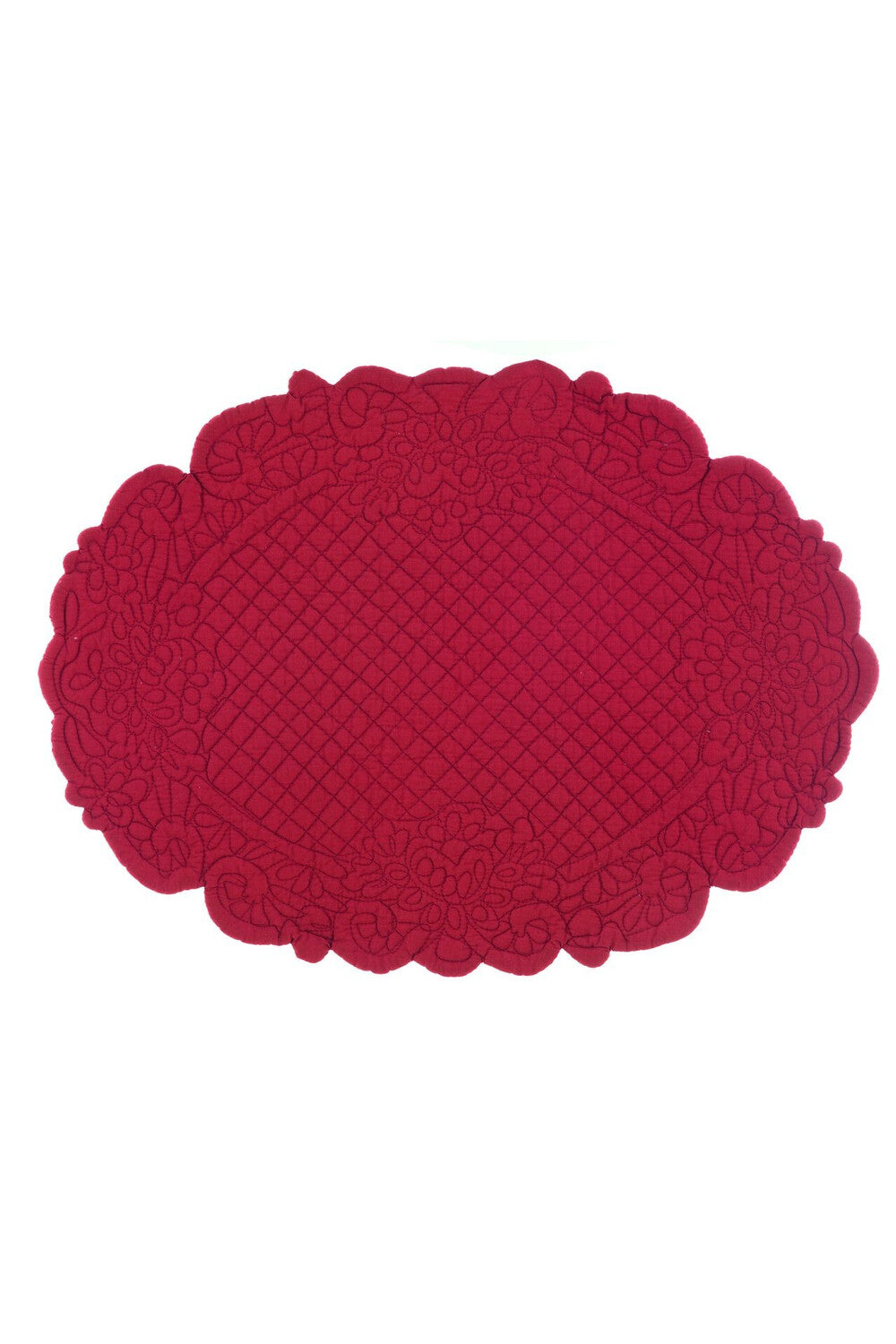 Carmen Tovaglietta Americana Ovale Rosso