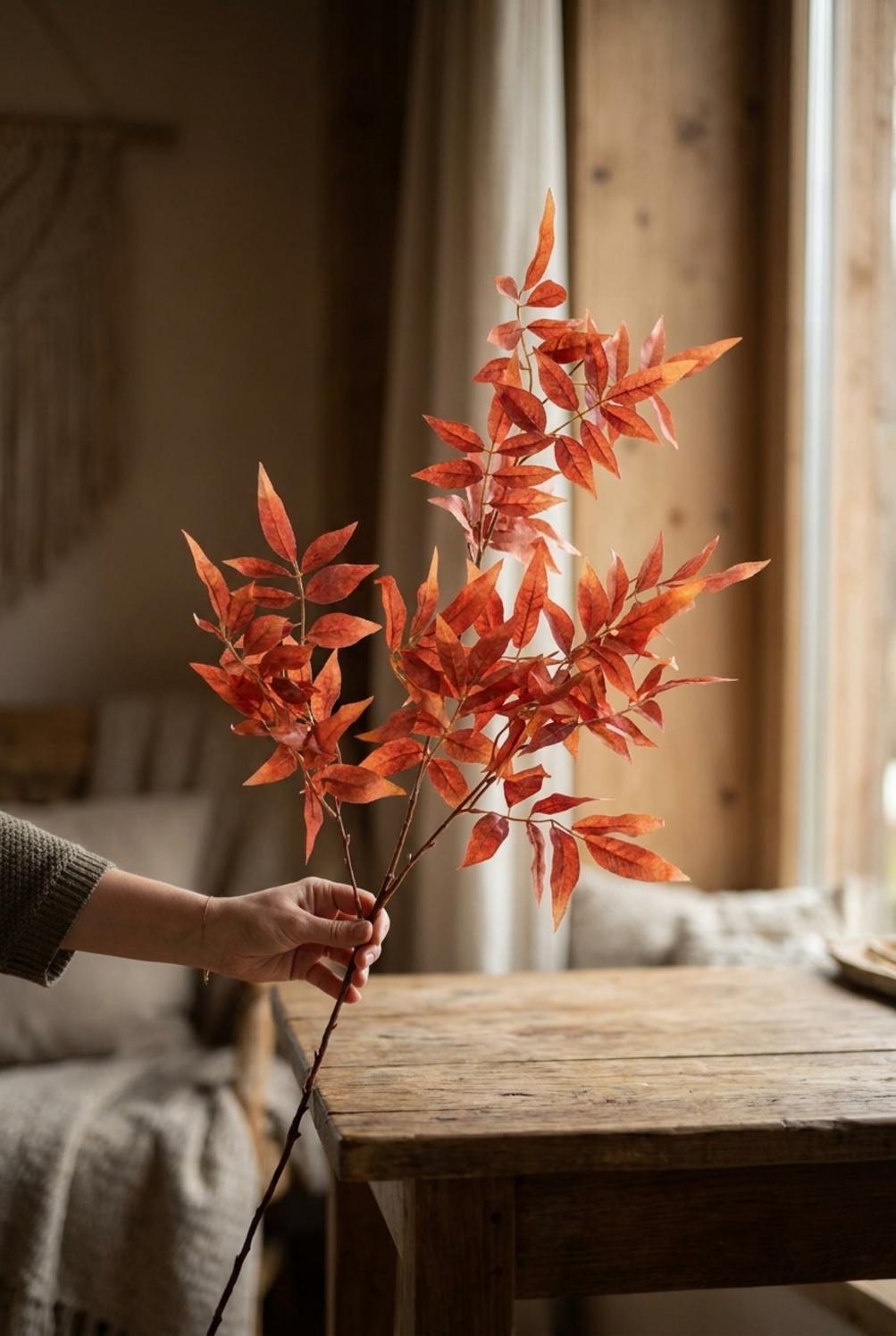 Gardena Decoro Floreale Rosso