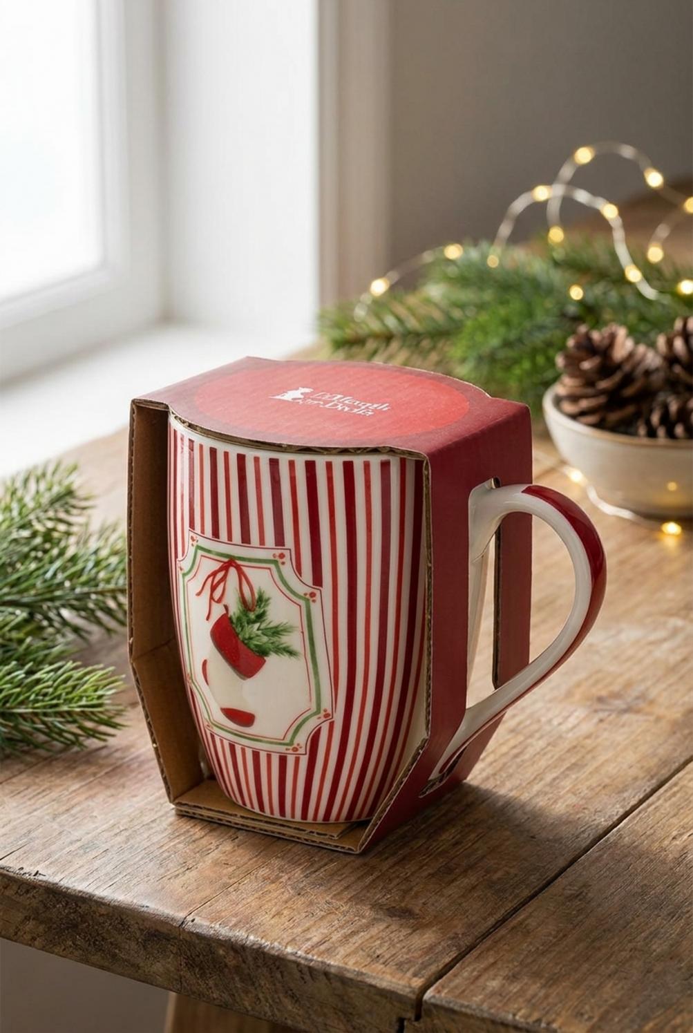 Magic Noel Tazza Rosso Calza