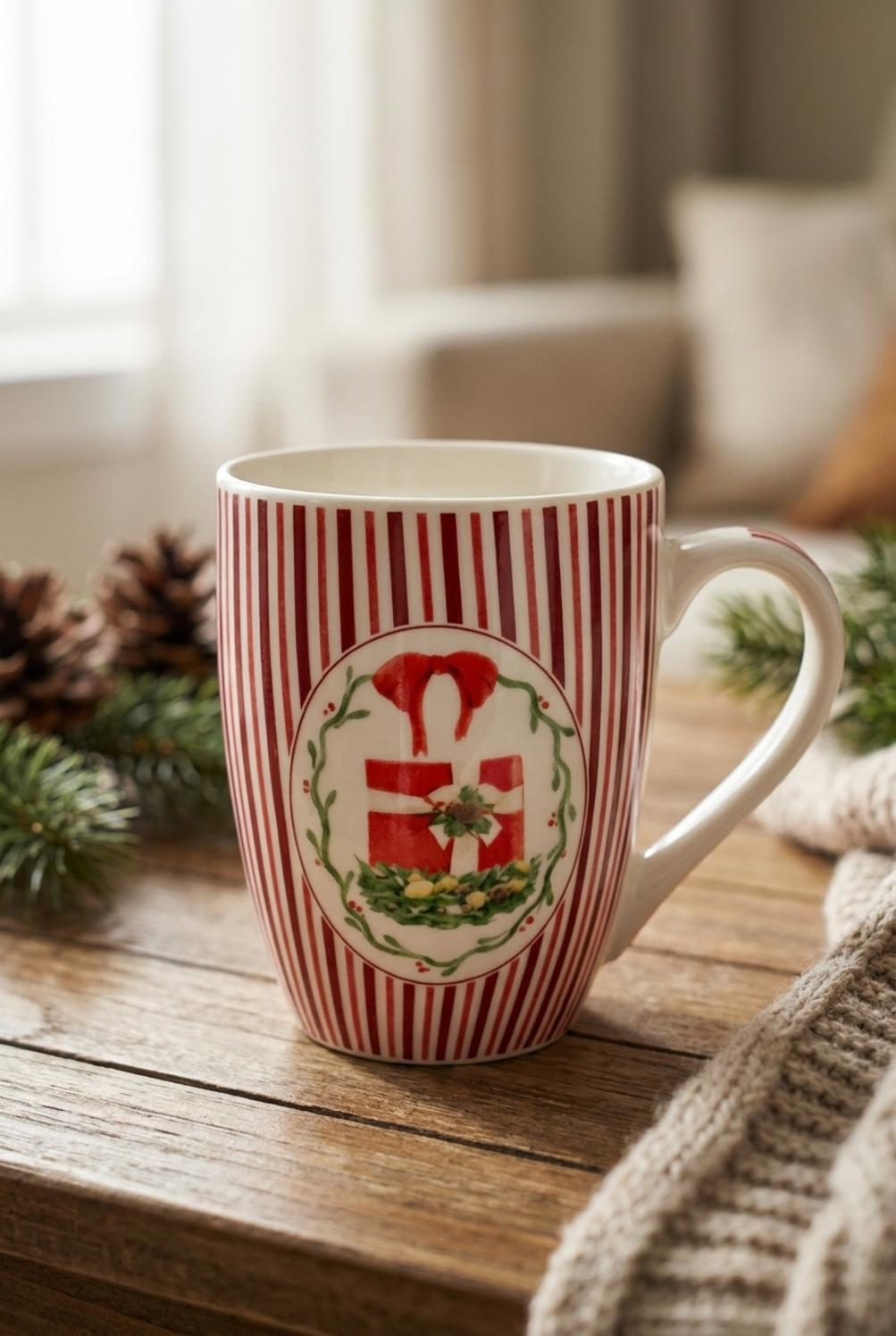 Magic Noel Tazza Rosso Regalo