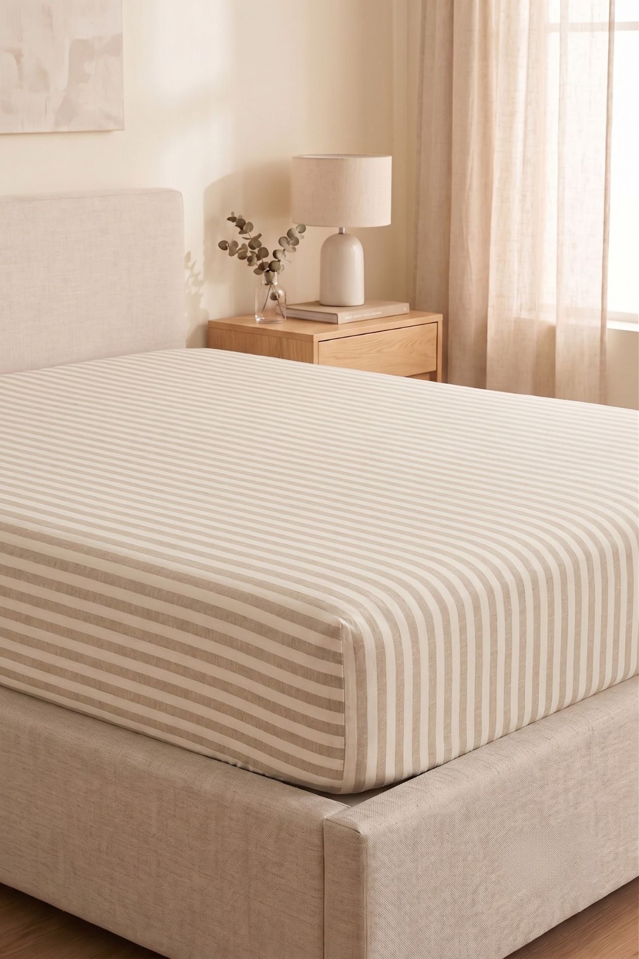 Natura Lenzuolo Inferiore Eolo Beige
