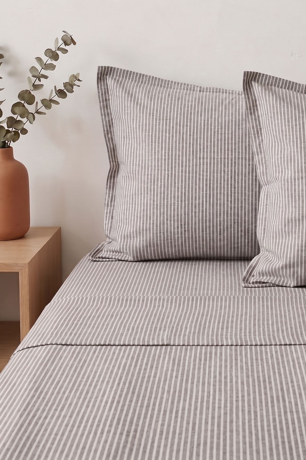 Natura Lenzuolo Superiore Ares Grigio