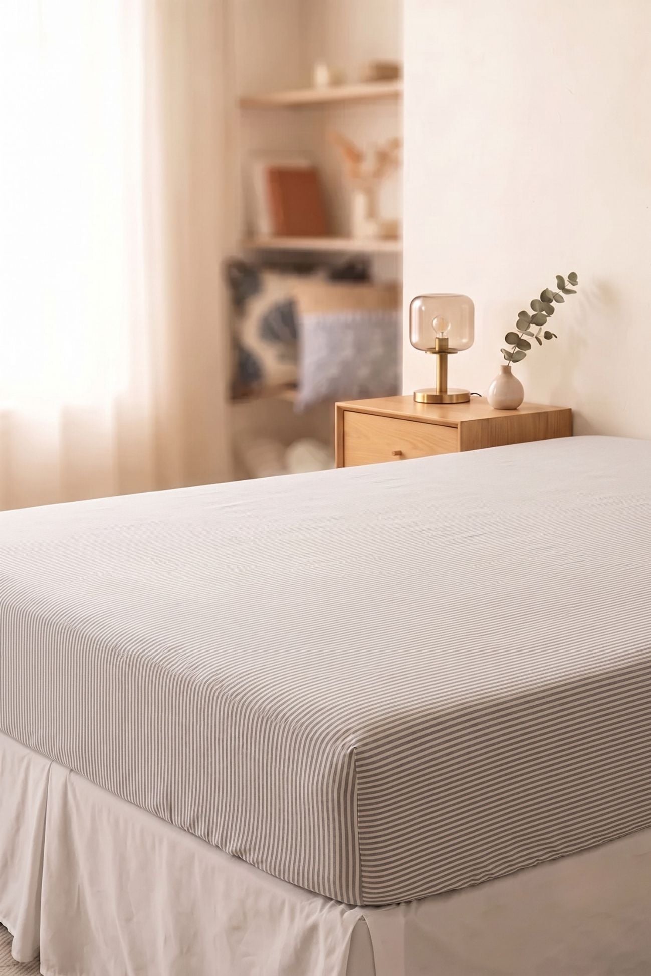 Natura Lenzuolo Inferiore Ares Grigio