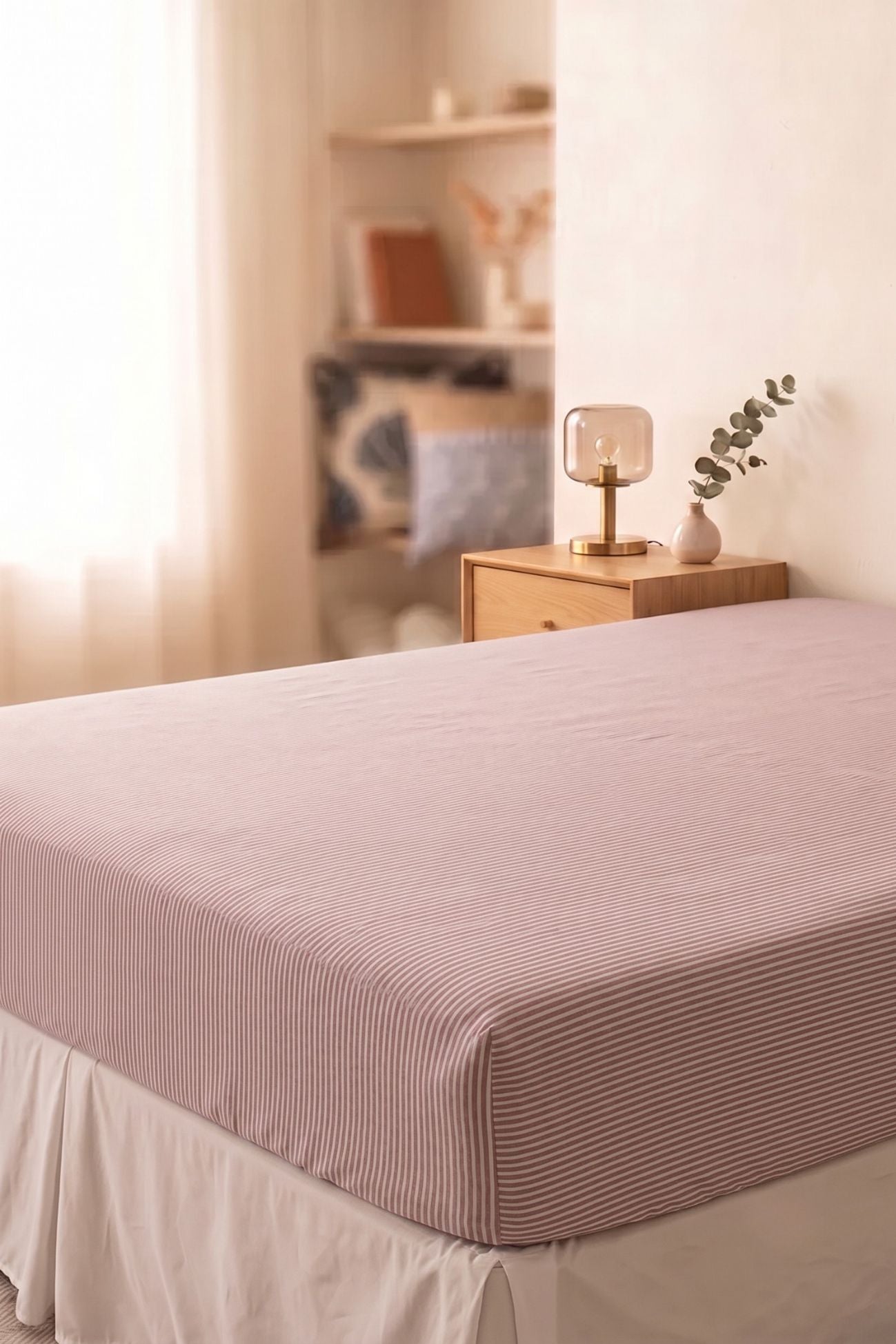 Natura Lenzuolo Inferiore Ares Rosa