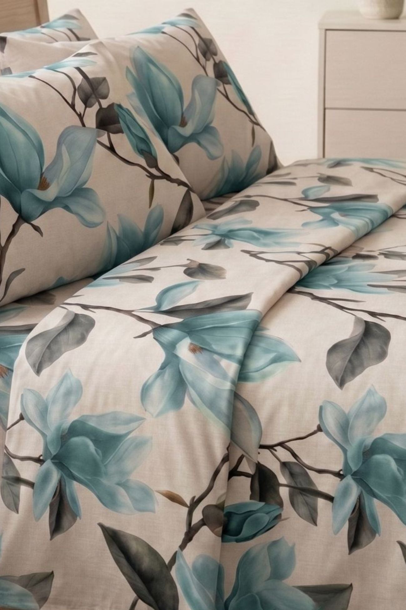 Bocciolo Completo Letto Verde