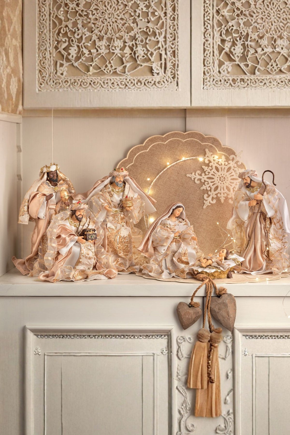 Nativity Set 6 Personaggi Oro