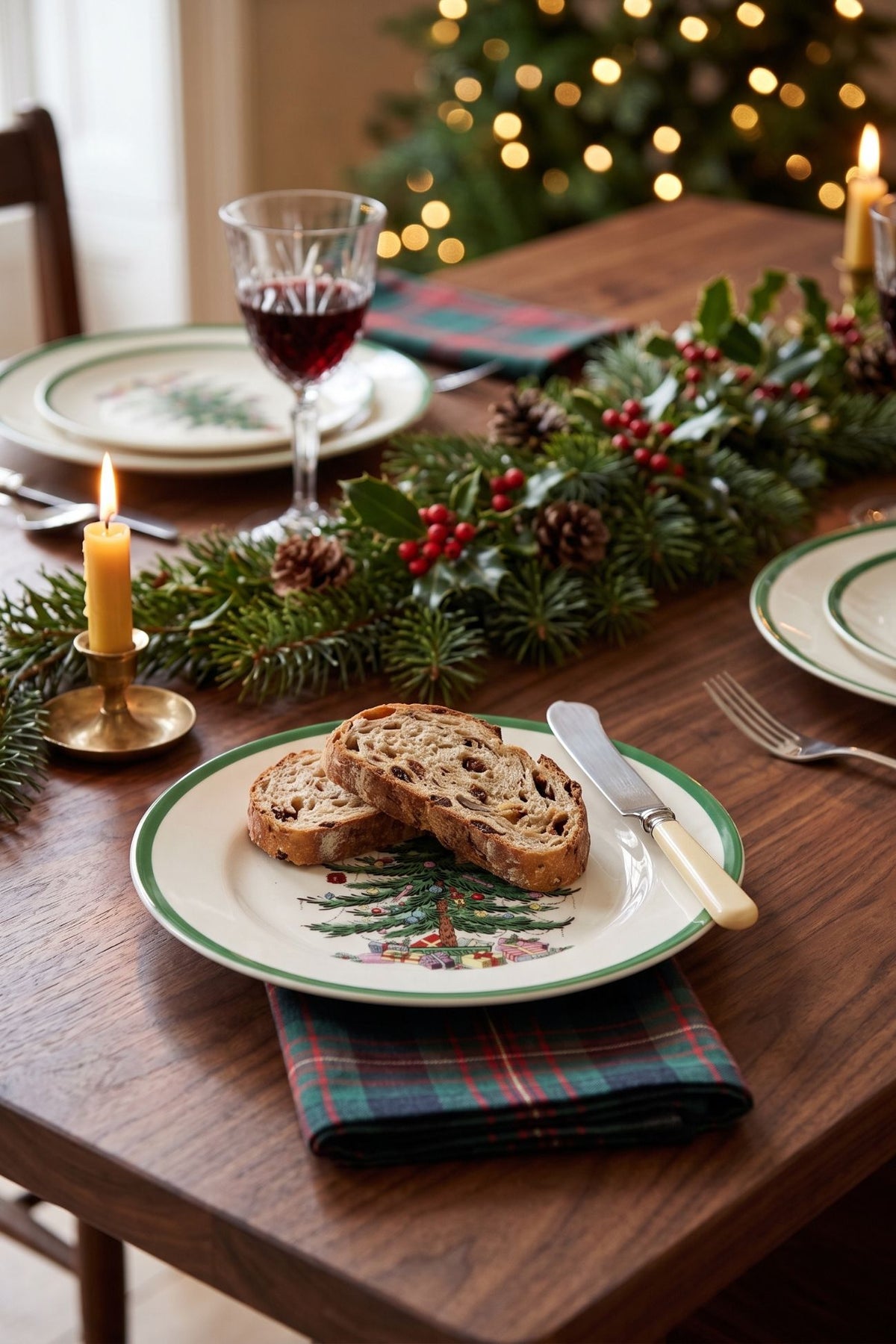 Abies Natalis Piattino Pane