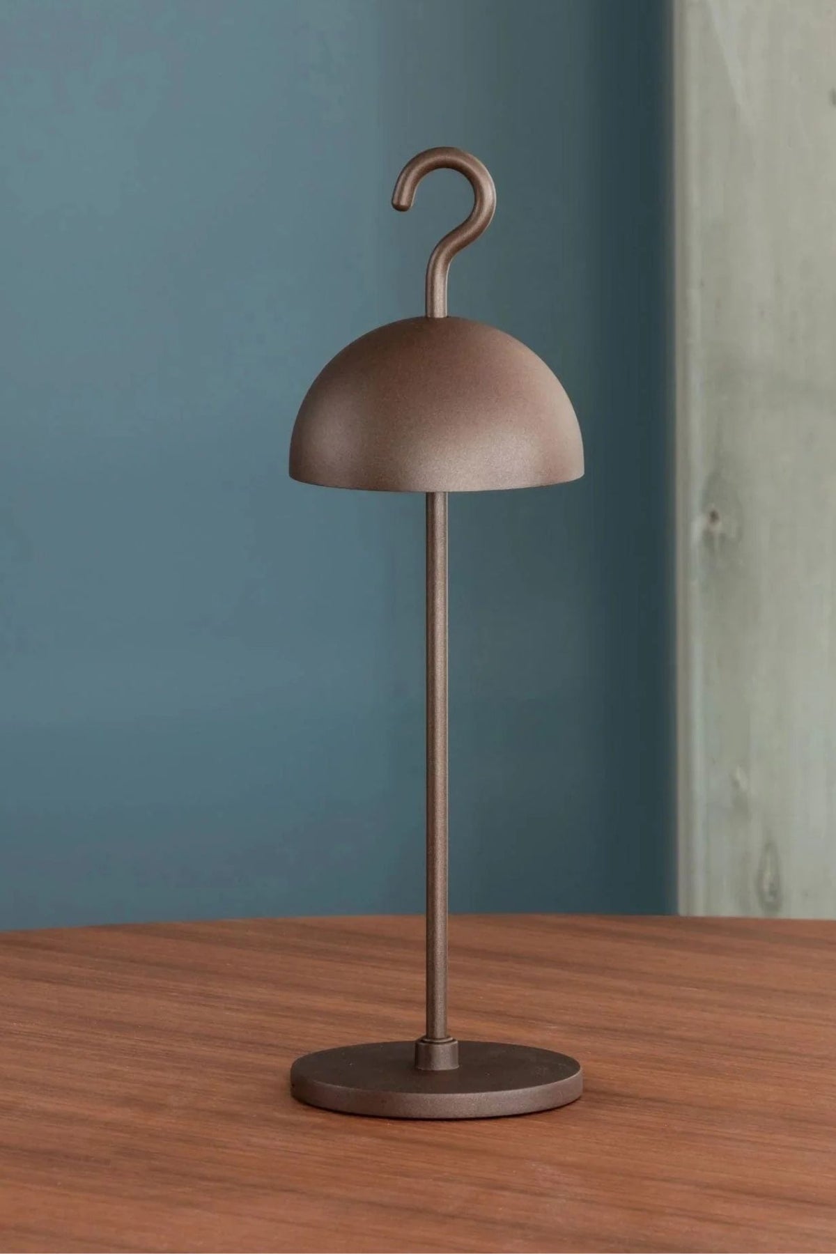 Iota Lampada Da Tavolo Corten
