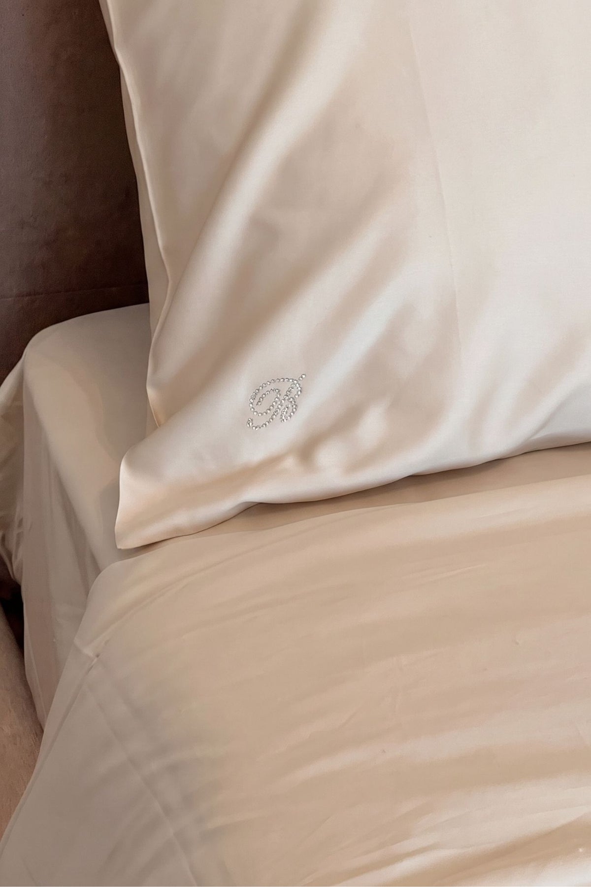 Samira Duvet Cover Set Sepia