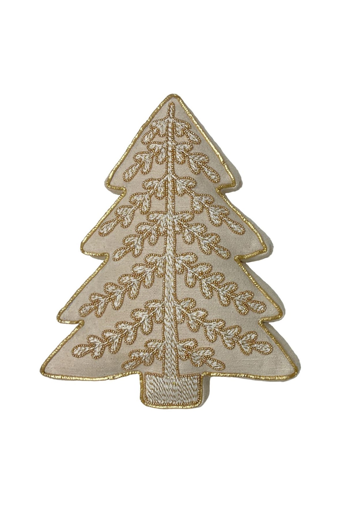 Noel Elegance Cuscino Albero Oro