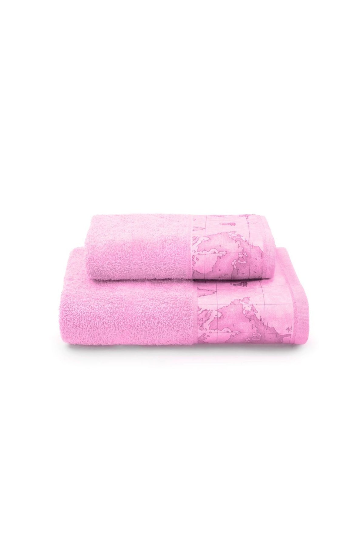 Geo Color Set Asciugamani Rosa