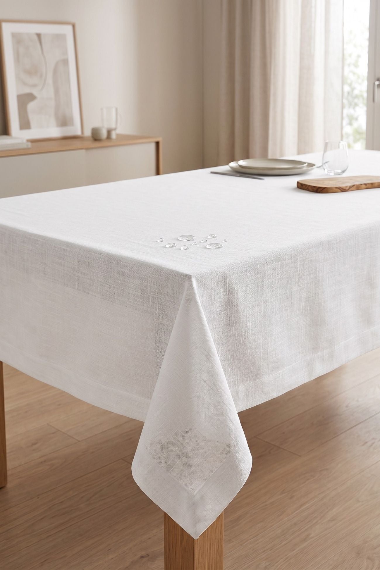 Drey Tovaglia Antimacchia Bianco