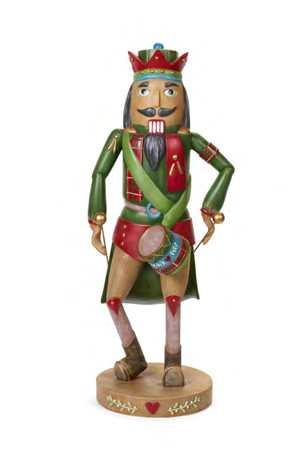 Vintage Toys Schiaccianoci in Resina Verde