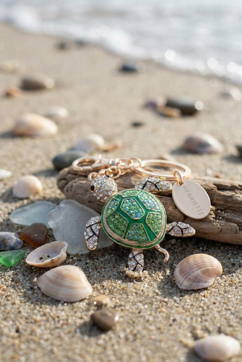 Lucky Charme Turtle Keyring