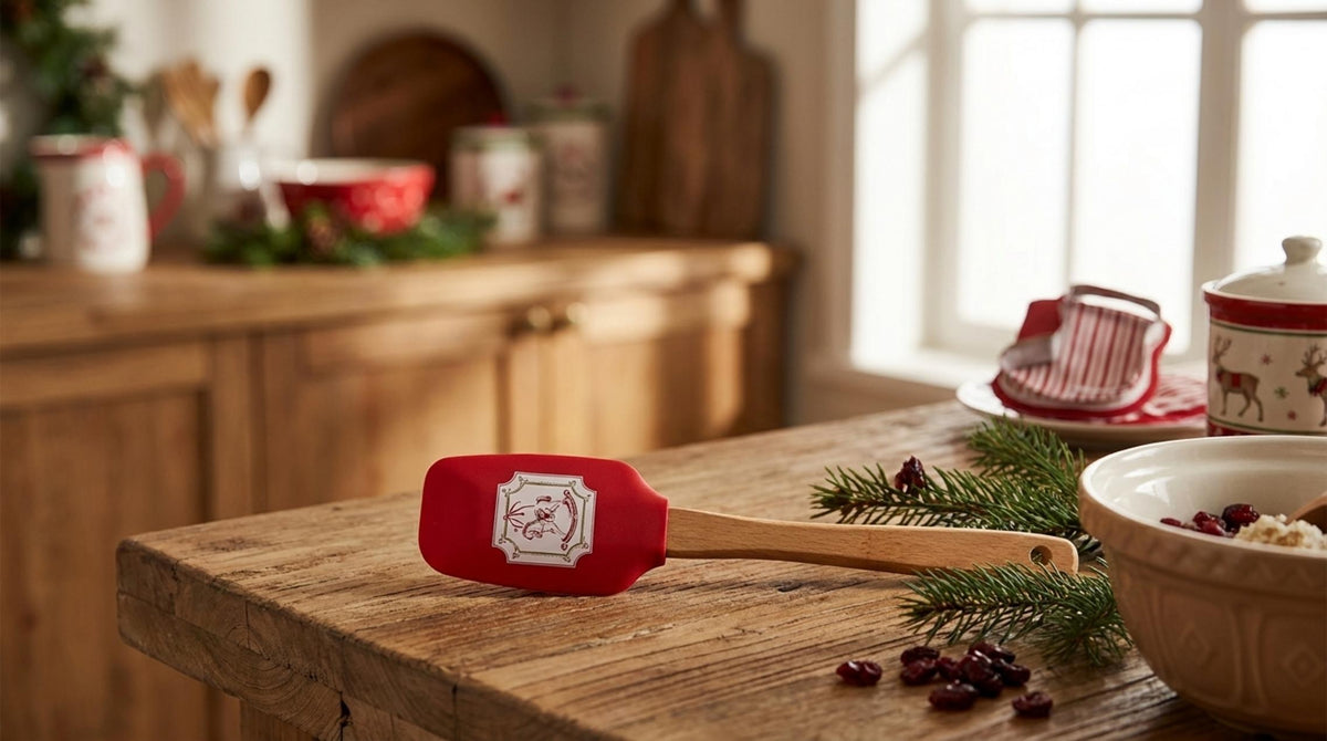 Magic Noel Set Spatola Formina Rosso Cavallo - Orizzontale
