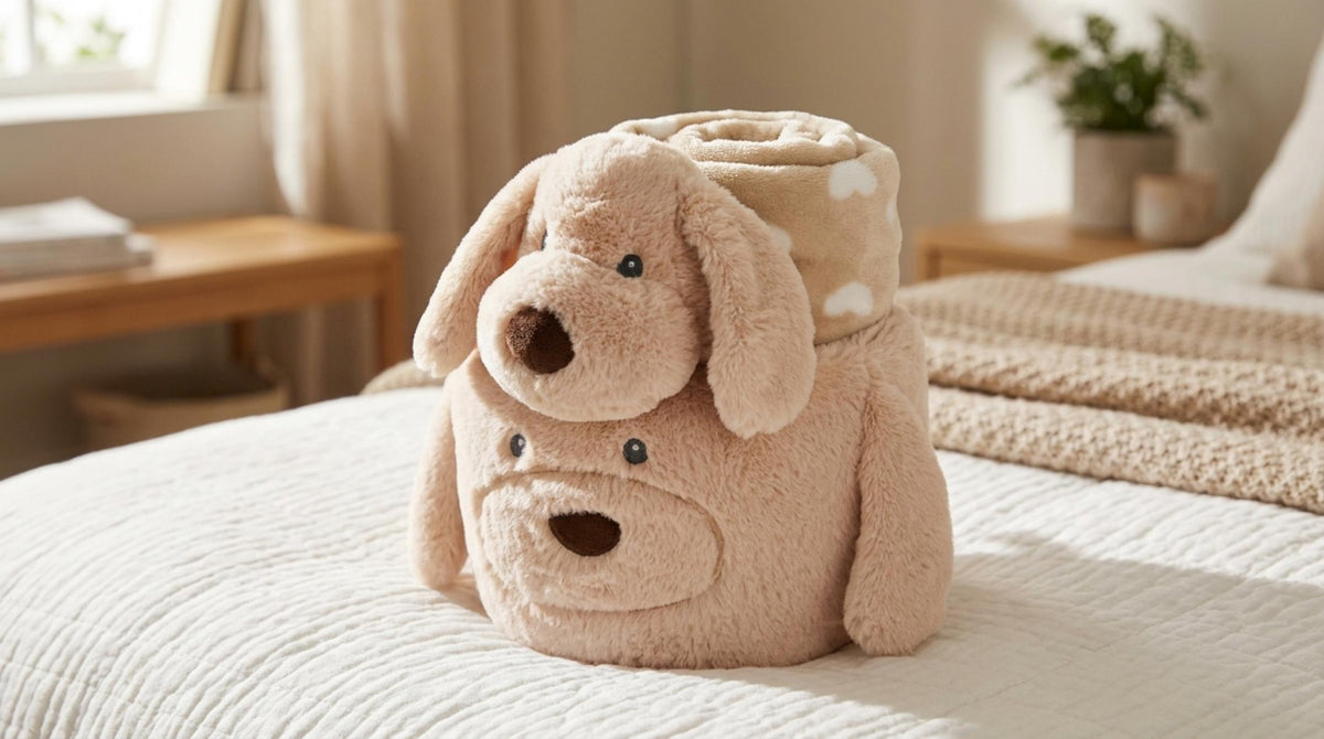 Sogni Morbidi Plaid E Cesto Cane - Orizzontale