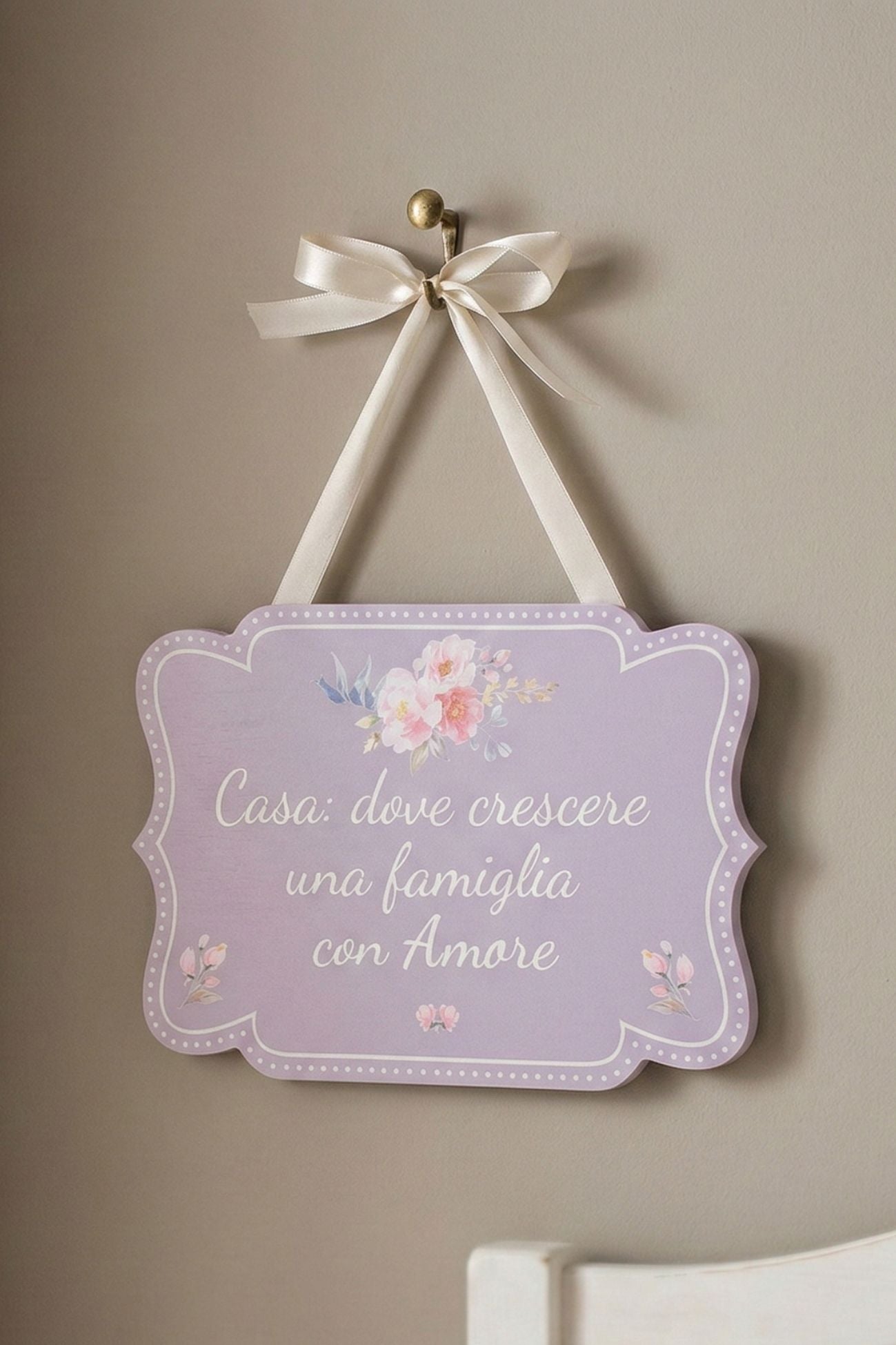 Sweet Bear Targhetta Casa