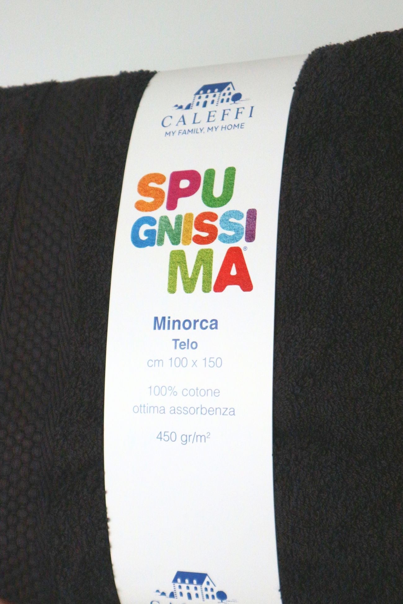 Minorca Telo Bagno Nero