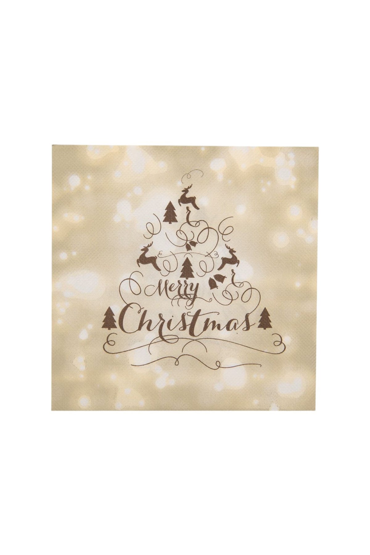Merry Christmas Paper Napkins