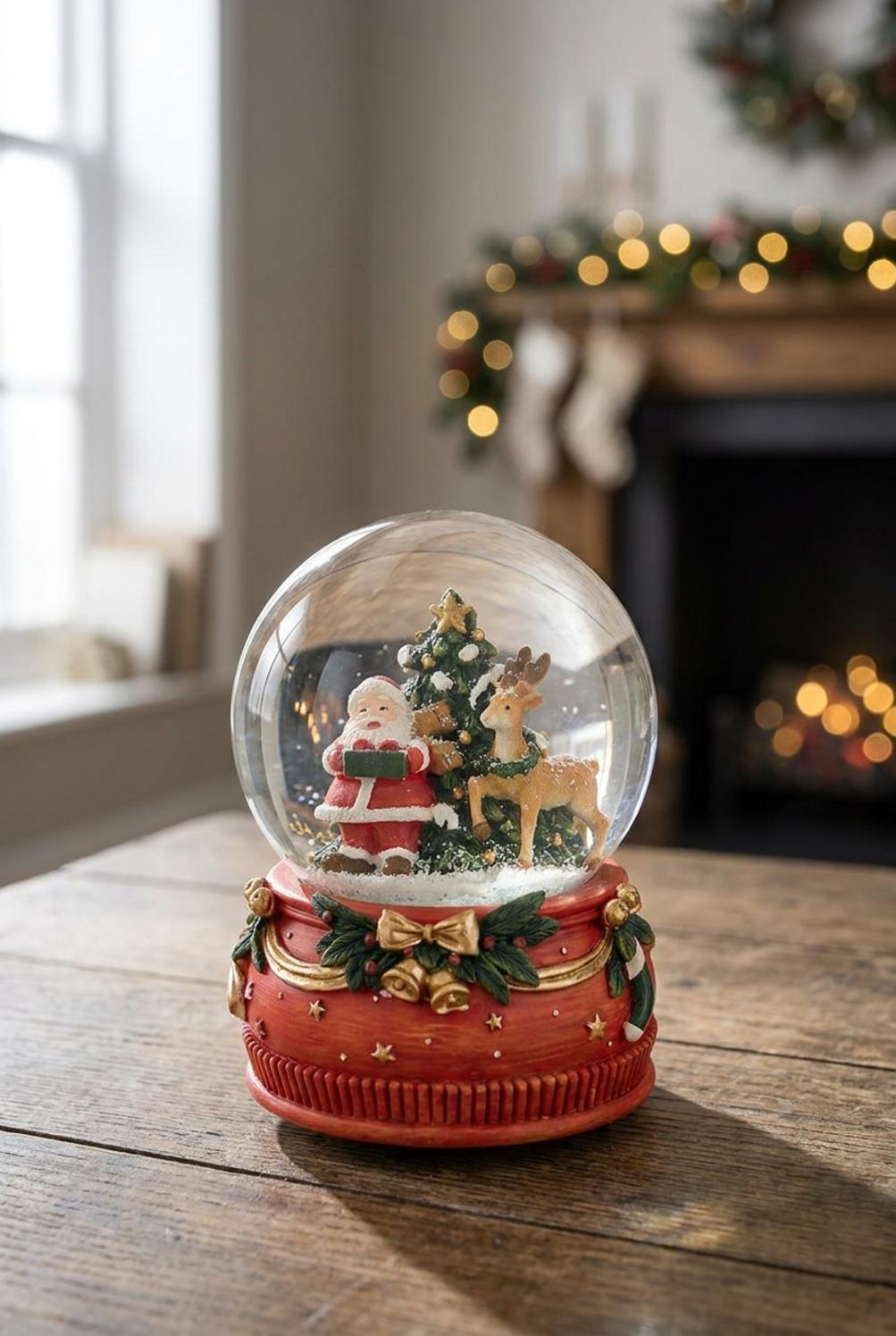 Delicious Christmas Palla Di Neve Babbo Renna