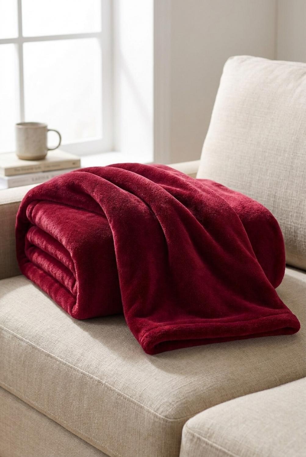 Ellux Plaid Bordo