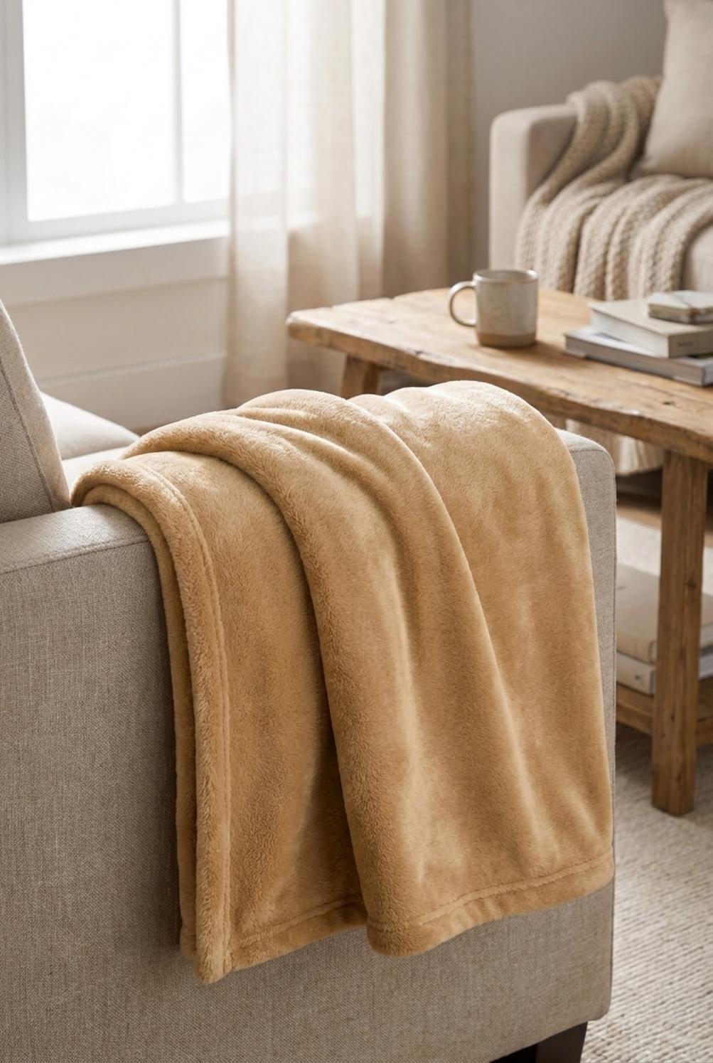 Ellux Plaid Miele
