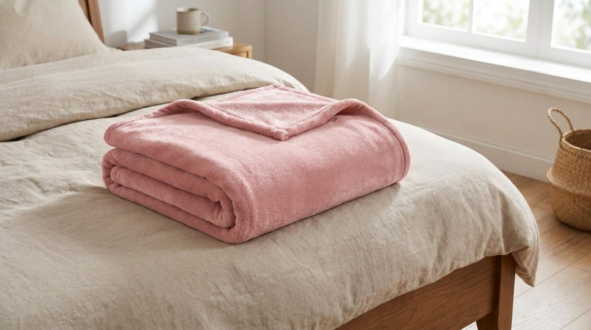 Ellux Plaid Cipria - Orizzontale
