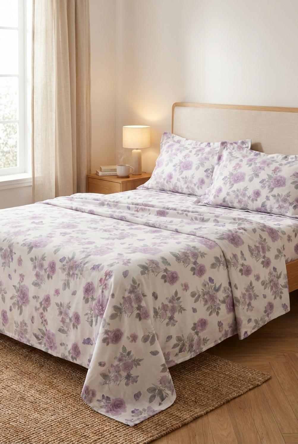 Nevada Completo Letto Rose Tea Rosa